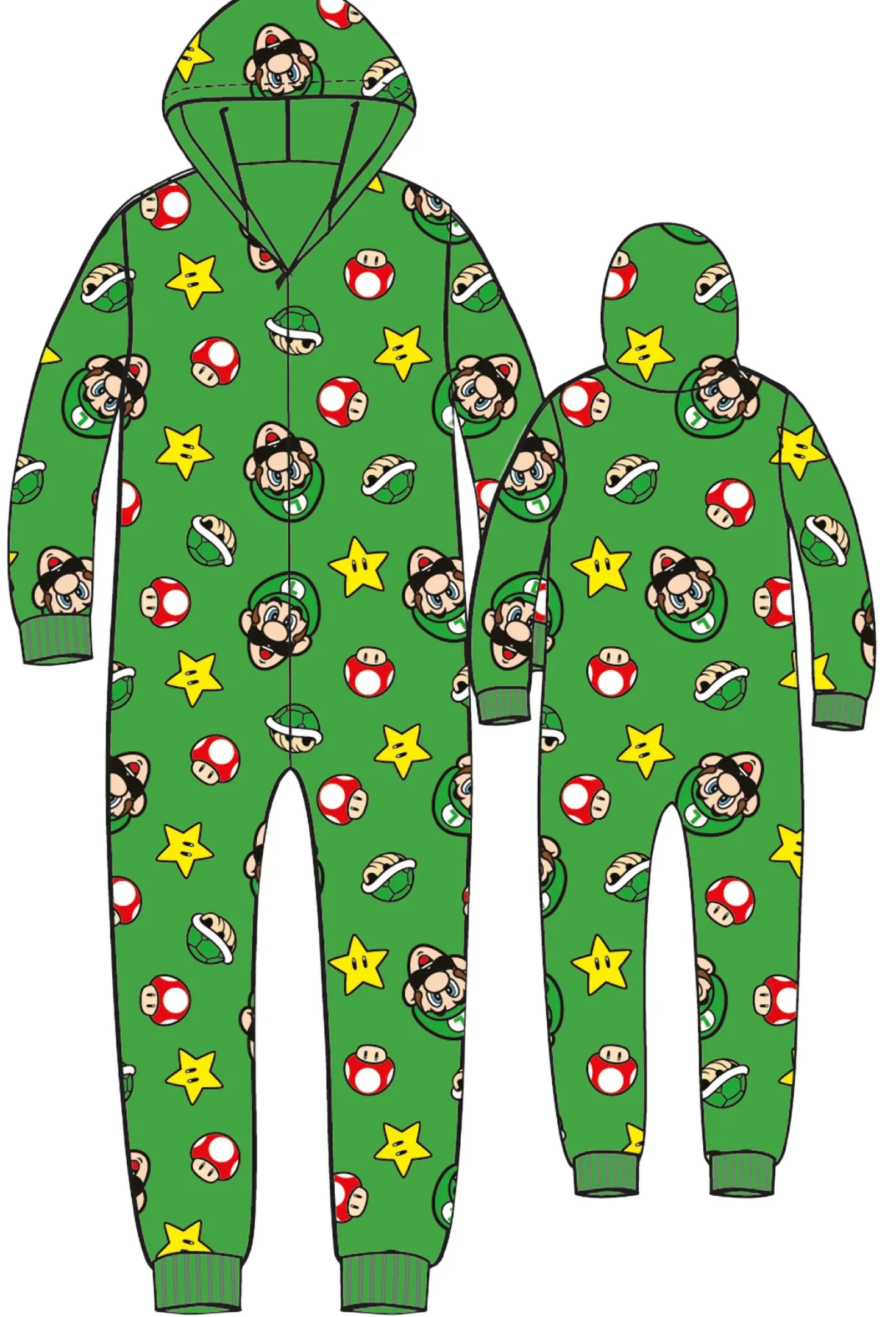 Adult Onesie costume Luigi M
