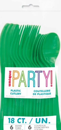 Aterimet vihreä 18 kpl/pkt