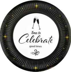 Celebrate pahvilautanen 23 cm 8 kpl/pkt