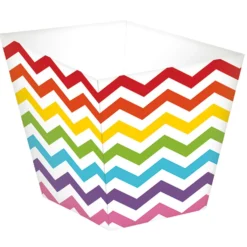 Chevron tarjoilukippo, neliö värikäs 36 kpl/pkt