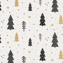 Christmas joulukuuset lautasliina 25 x 25 cm 20 kpl/pkt