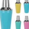 Cocktail shaker 500 ml, lajitelmatuote 4 eri väriä