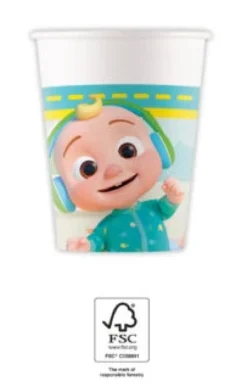 Cocomelon pahvimuki 8 kpl/pkt