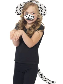 Dalmatialaisen asustesetti, panta, nenä ja häntä