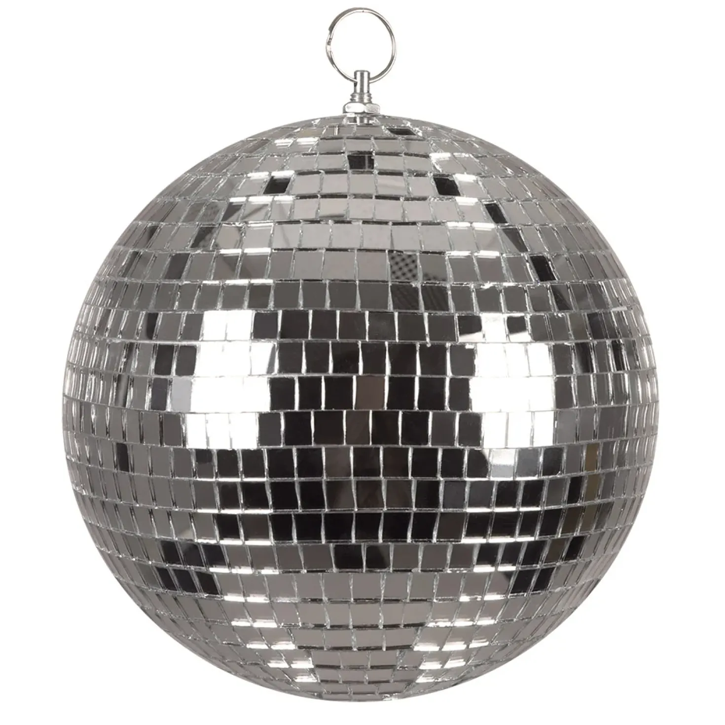 Discopallo hopeanvärinen 20 cm