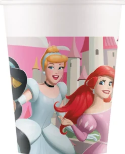 Disney Prinsessat juhlahetki pahvimuki 200 ml 8 kpl/pkt