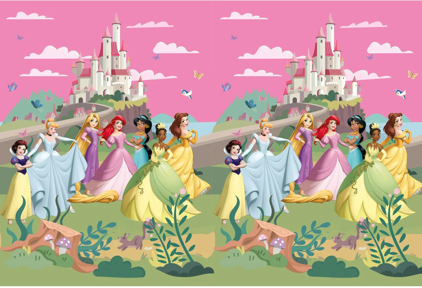 Disney Prinsessat juhlahetki pöytäliina 120 x 180 cm