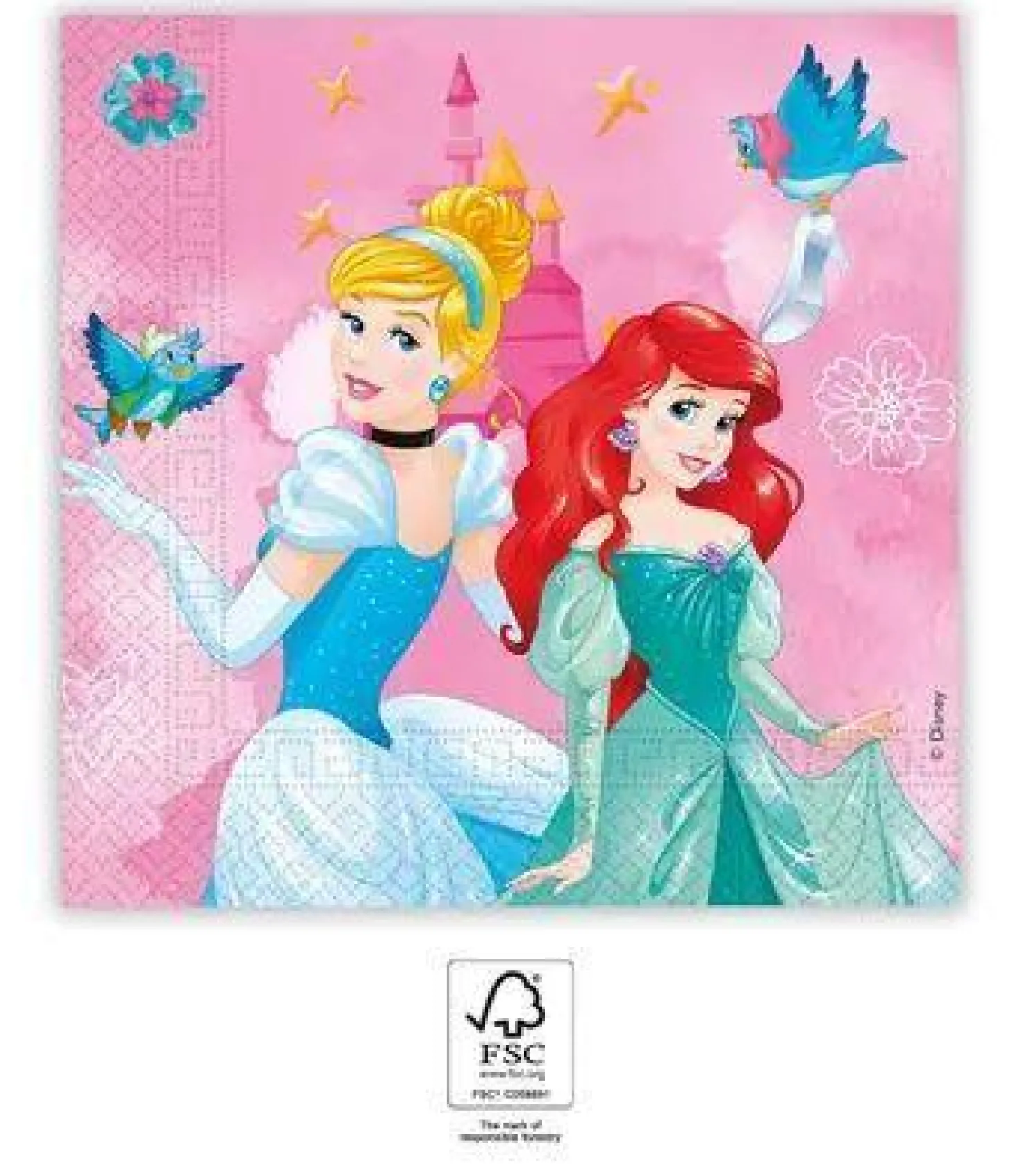 Disney Prinsessat lautasliina 20 kpl/pkt
