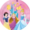 Disney Prinsessat pahvilautanen 23 cm 8 kpl/pkt