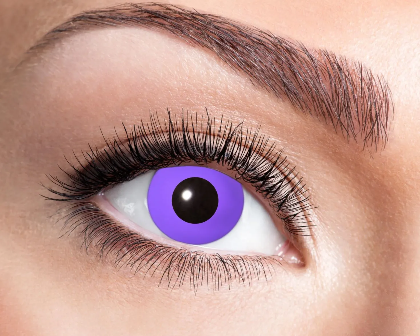 Efektipiilolinssit violetti gootti 7 pv