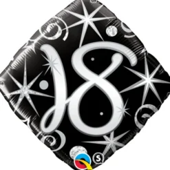 Elegantti numero "18" foliopallo