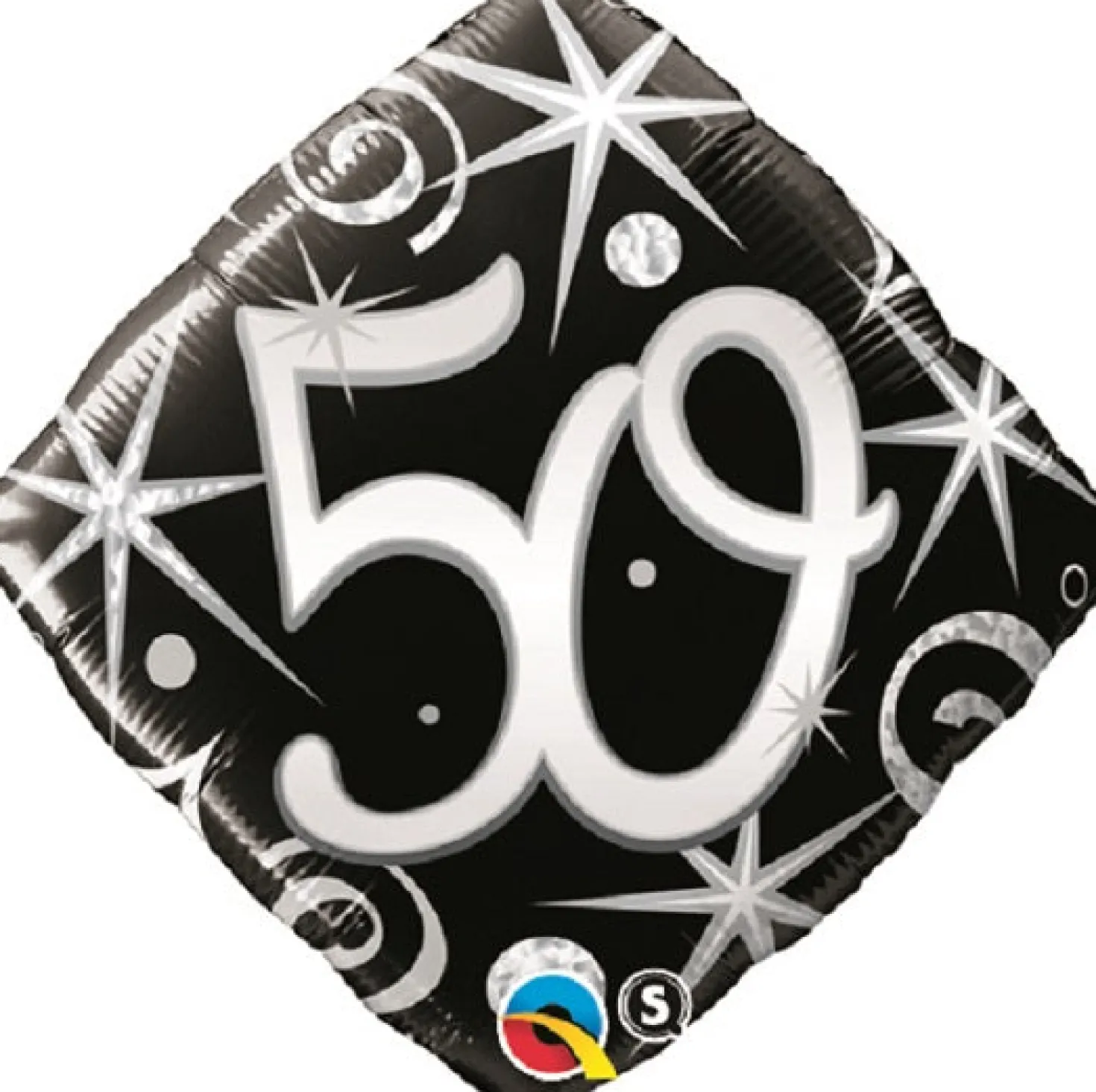 Elegantti numero "50" foliopallo