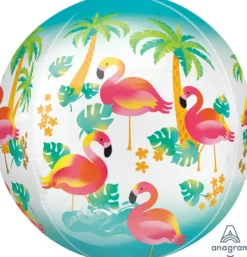 Flamingo pallokas 3D muotofoliopallo
