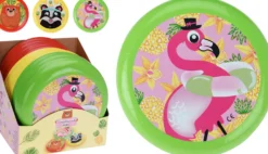 Frisbee eläinaiheet 23 cm. lajitelmatuote 3 eri vaihtoehtoa
