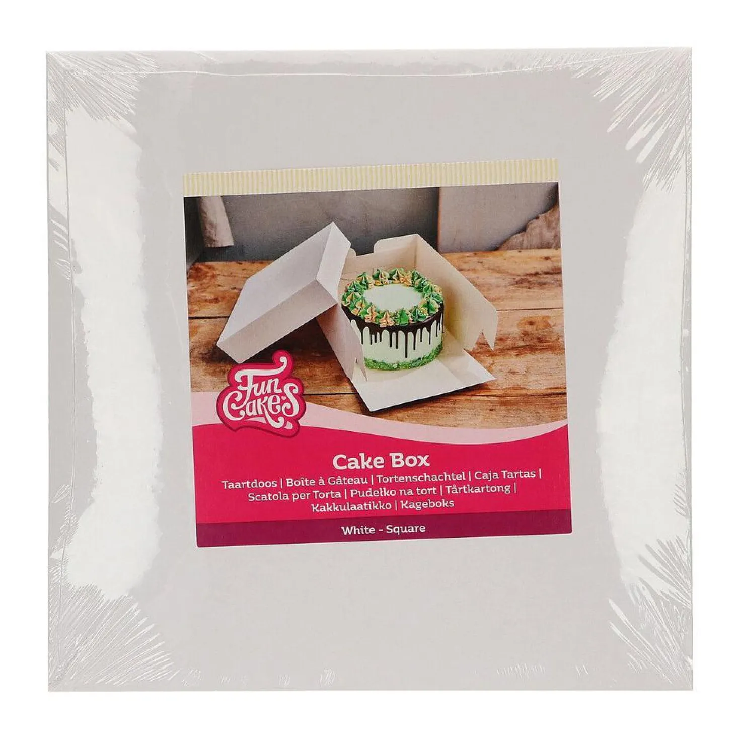 Funcakes kakkulaatikko 20 x 20 x 15 cm