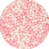 FunCakes pehmeä sokerihelmi, pinkki-valkoinen