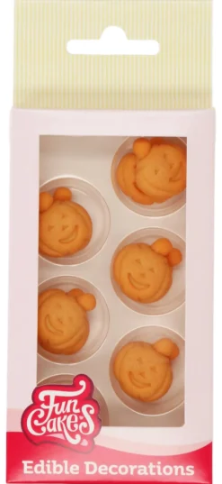 FunCakes syötävä koriste, kurpitsa 12 kpl/pkt