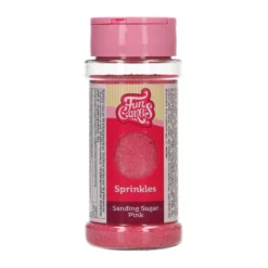 FunCakes värisokeri, pinkki 80 g