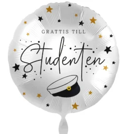 Grattis till studenten foliopallo