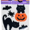 Halloween ikkunakoriste kissat 20 x 20 cm