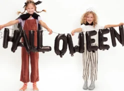 Halloween kirjaimet ilmatäytteinen foliopallo