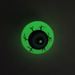 Halloween silmämunat pimeässä hohtavat 12 kpl/pkt