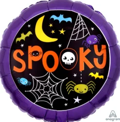 Halloween spooky hämähäkit foliopallo