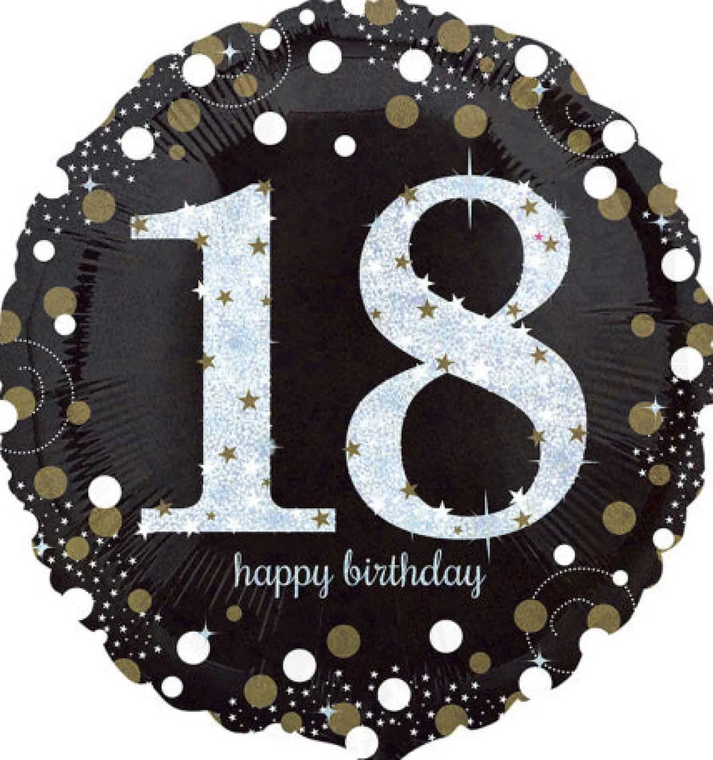 Happy Birthday 18 foliopallo