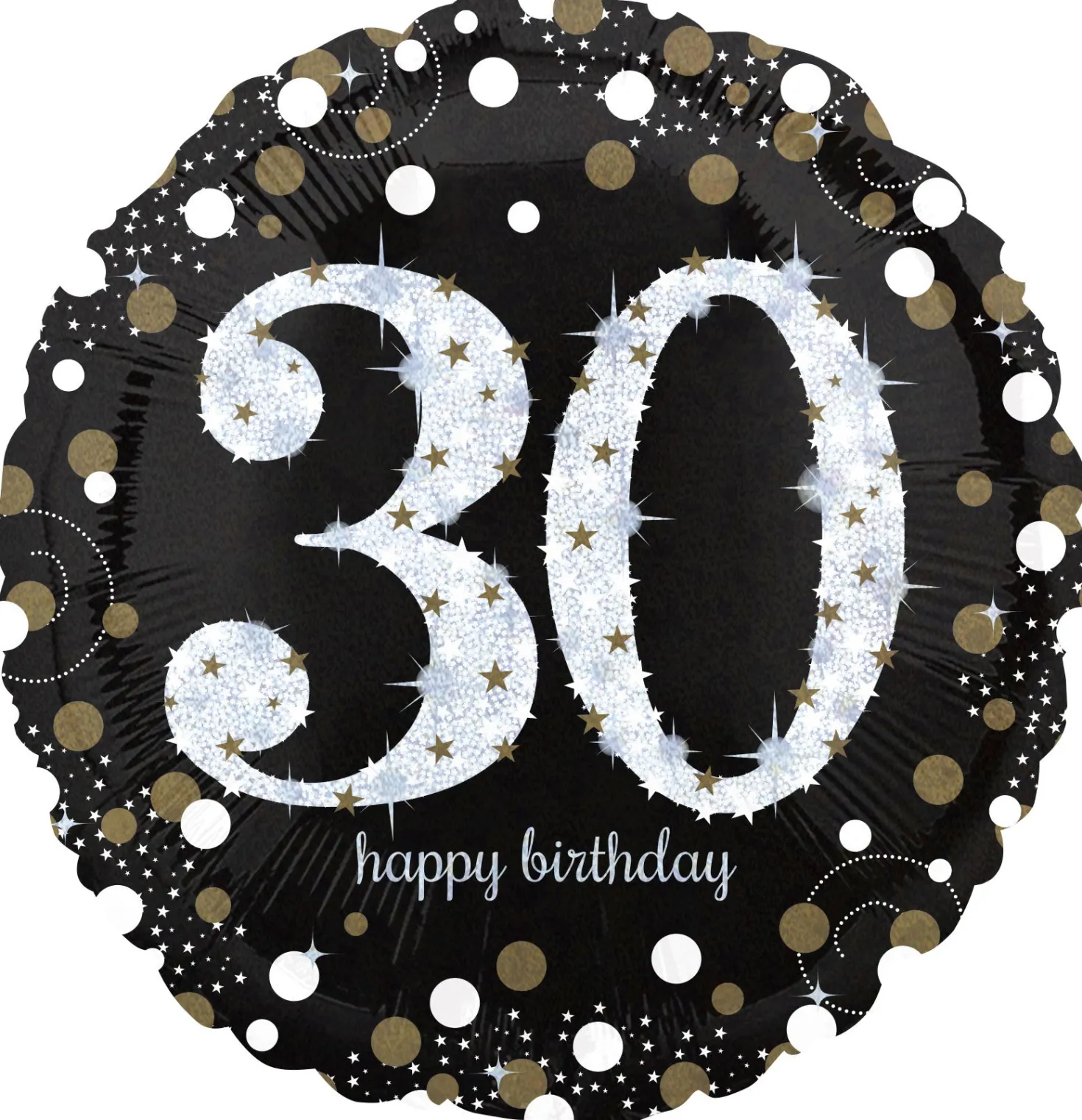Happy Birthday 30 foliopallo