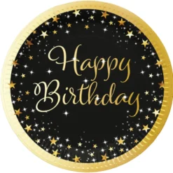 Happy Birthday pahvilautanen 8 kpl/pkt