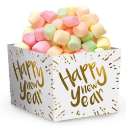 Happy New Year herkkukippo 6 kpl/pkt