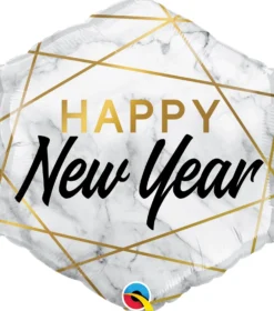 Happy New Year marmori foliopallo