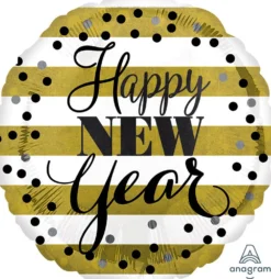 Happy New Year raidat foliopallo
