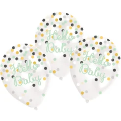 Hello Baby ilmapallo 28 cm 6 kpl/pkt
