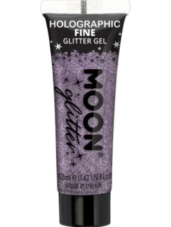 Holografinen glittergeeli hienojakoinen violetti 12 ml