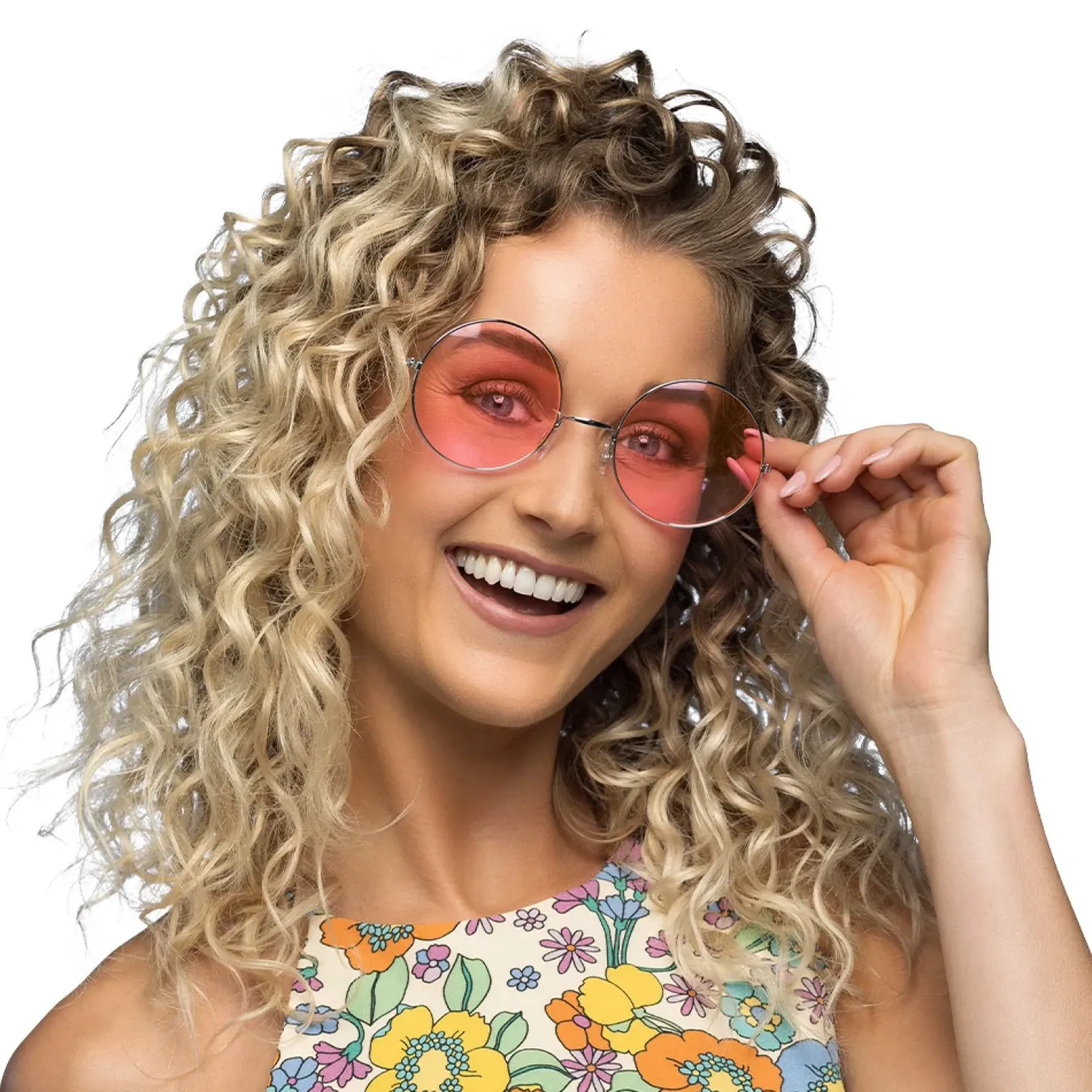 Hupilasit hippi XL pinkki
