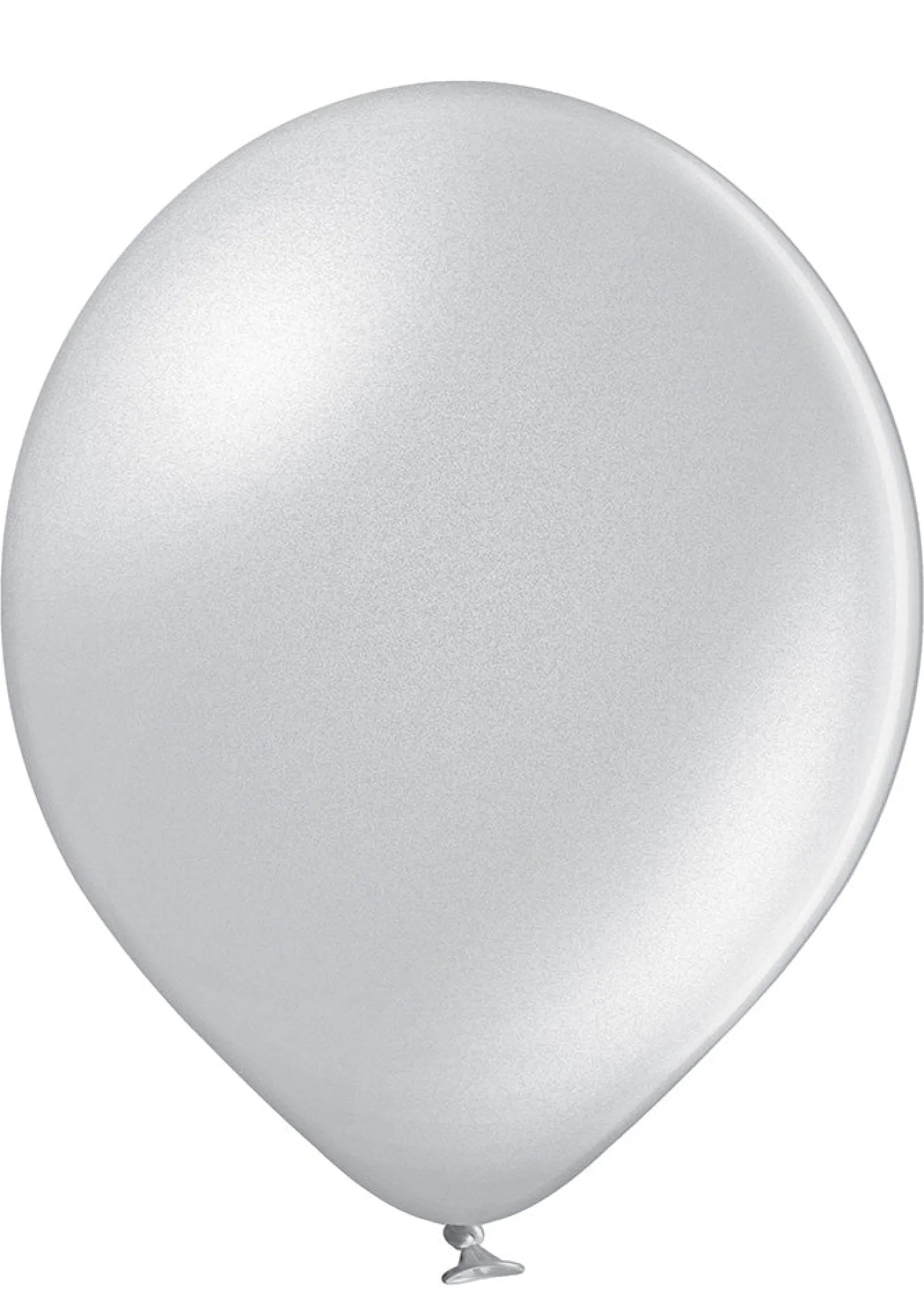 Ilmapallo 30 cm hopeanvärinen 8 kpl/pss