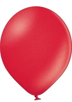 Ilmapallo 30 cm metallinhohtopunainen 8 kpl/pss