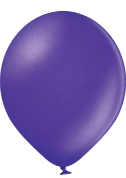 Ilmapallo 30 cm metallinhohtovioletti 8 kpl/pss
