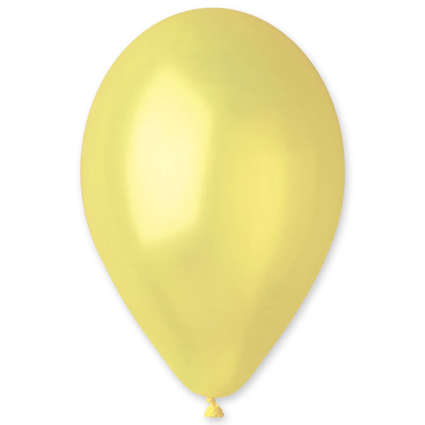 Ilmapallo metallinhohto vaaleankeltainen 33 cm 50 kpl/pss