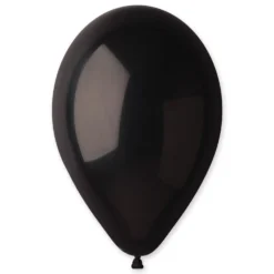 Ilmapallo musta 33 cm 50 kpl/pss