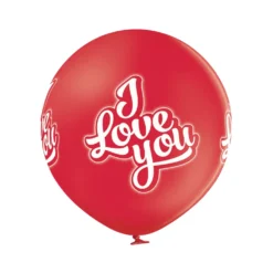 I Love You jätti-ilmapallo 60 cm