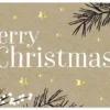 Joulukortti 21 x 8 cm - Merry Christmas