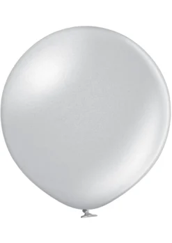 Jätti-ilmapallo 60 cm metallinhohtohopea
