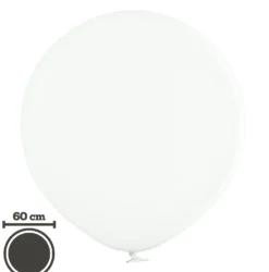 Jätti-ilmapallo 60 cm valkoinen