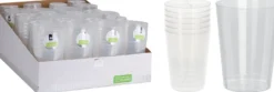 Juomalasi kirkas konepestävä 280 ml 6 kpl/pkt
