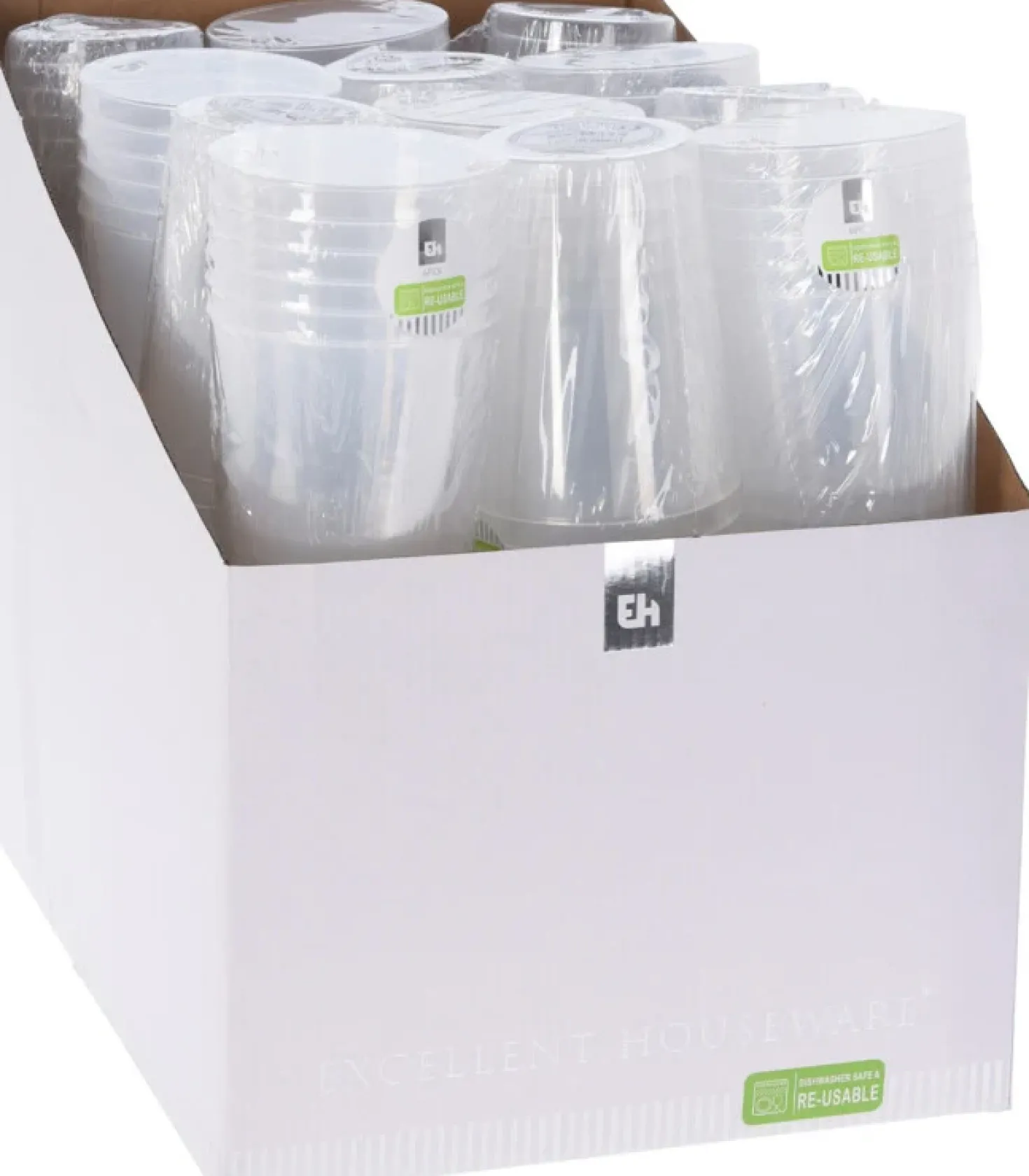 Juomalasi kirkas konepestävä 500 ml 6 kpl/pkt