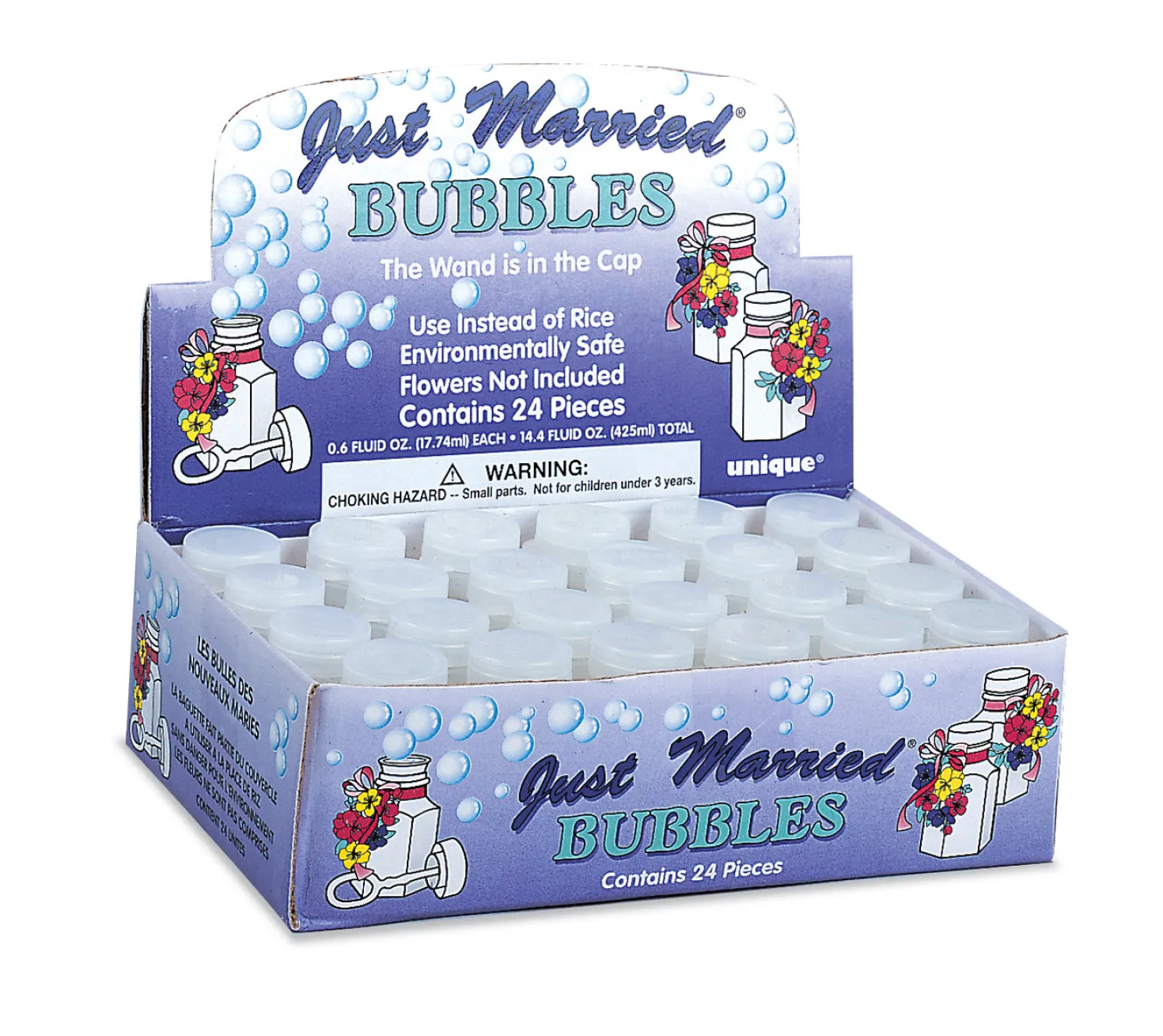 Just Married saippuakuplat 24 kpl/ltk