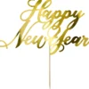Kakunkoriste Happy New Year kullanvärinen