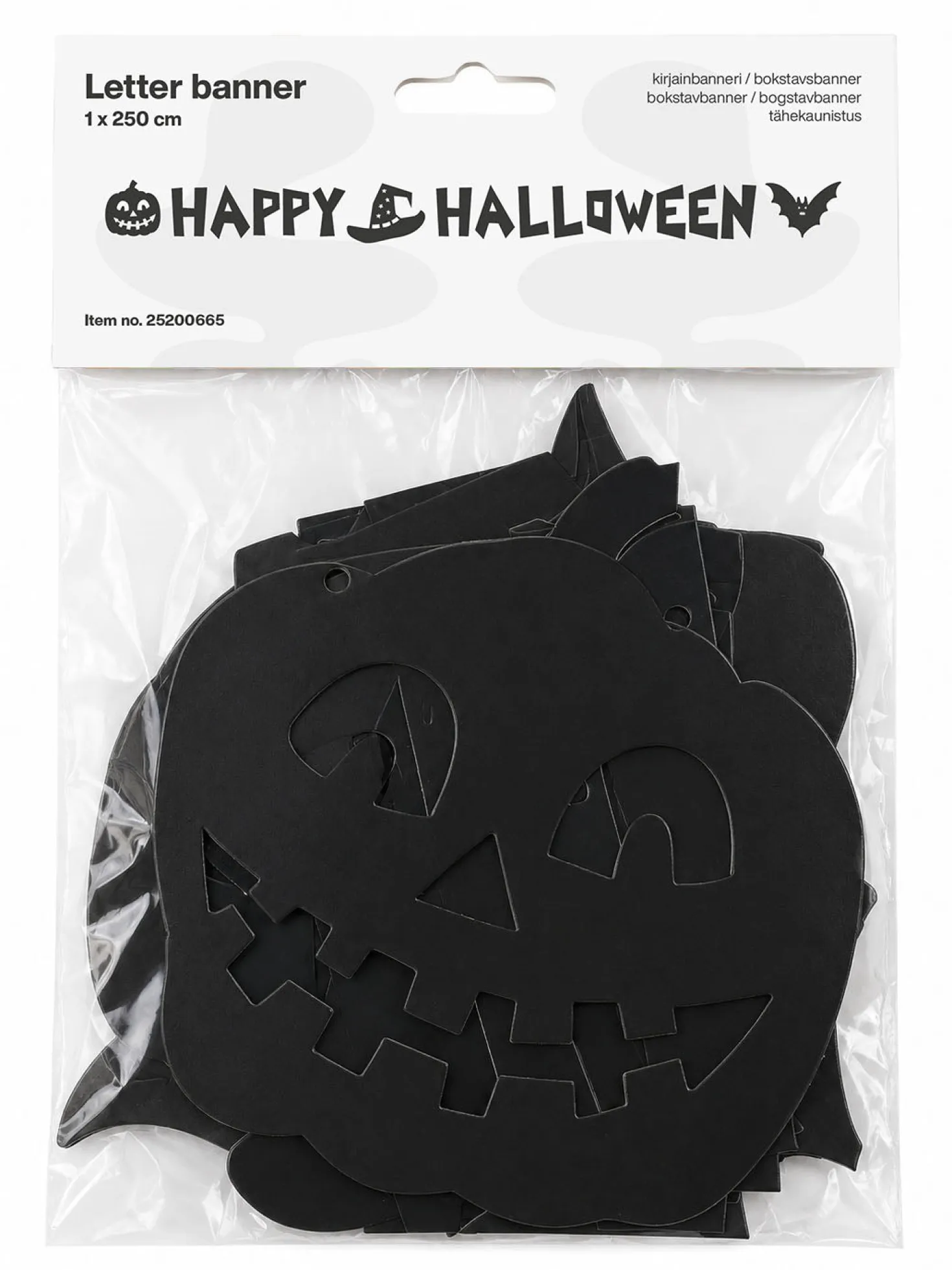 Kirjainnauha Happy Halloween